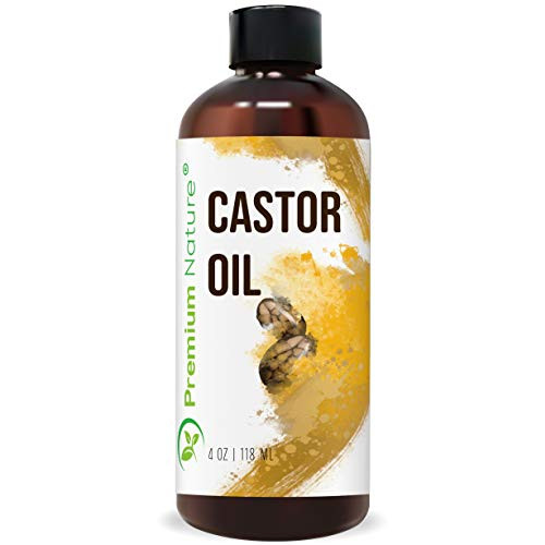 Castor Oil Pure Carrier - Cold Pressed Castrol Essential Oils Mixing Natural Skin Moisturizer Body & Face Eyelashes Eyebrows Lash 헤어 Growth Serum Heals Inflamed 16 oz
