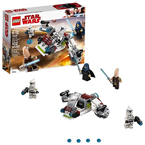 LEGO Star Wars Jedi & Clone Troopers Battle Pack 75206 Building Kit (102 Pieces)