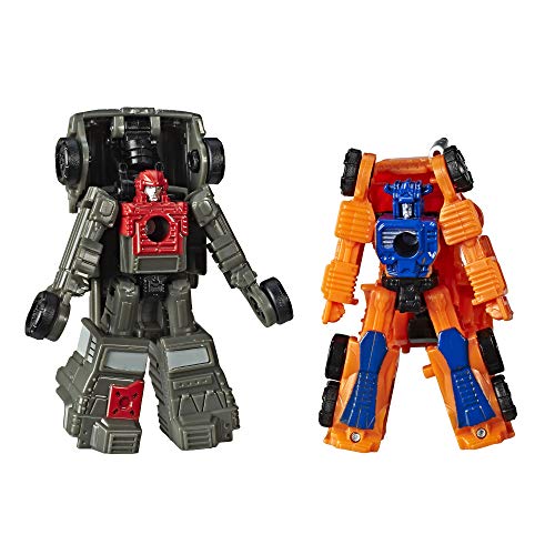 Transformers 토이 Generations War Cybertron Siege Micromaster Wfc-S33 Autobot Off-Road Patrol 2팩 - 성인 어린이 Ages 8 Up 1.5-Inch
