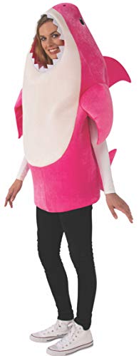 Rubies unisex adult Mommy Shark With Sound Chip Sized Costumes, As Shown, Standard US