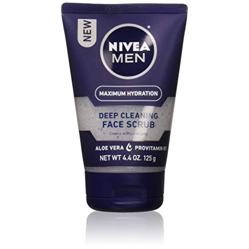 페이스스크럽 NIVEA MEN Original 딥 Cleaning Face Scrub 4.4 oz팩 2