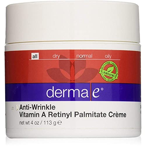 derma e 비타민 Retinyl Palmitate Wrinkle Treatment Crème