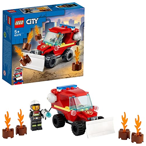 레고 60279 시티 Fire Hazard Truck Engine includes Fireman 미니 Figure ages 5 +
