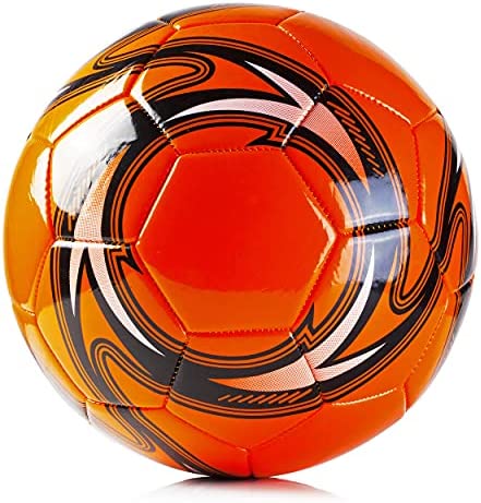 Western Star Soccer Ball Size 3 & Size 4 & Size 5 - Official Match Weight - 5 Colors - Youth & Adult Soccer Players - Inflate & Play with Durable, Long-Lasting Construction & Attractive Soccer Balls