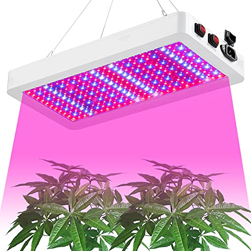 LED Grow Lights, SERWING 1000W Grow Lights for Indoor Plants, Full Spectrum Grow Light, Plant Grow Light for Seed Starting, Vegetable and Flower