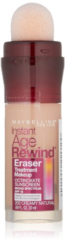 MAYBELLINE Instant Age Rewind Eraser Treatment Makeup Creamy Natural (병행수입품)