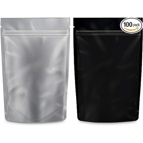 Loud Lock Mylar Bags Smell Proof 6mil Thickness - (1/2 Ounce 8