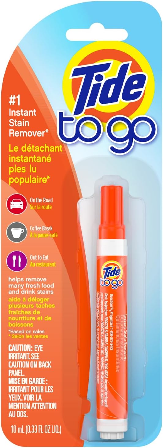 Tide Stain Remover Clothes Go Pen Instant Spot Travel Pocket Size 1 Count